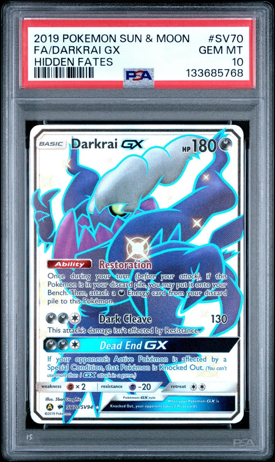Darkrai Gx