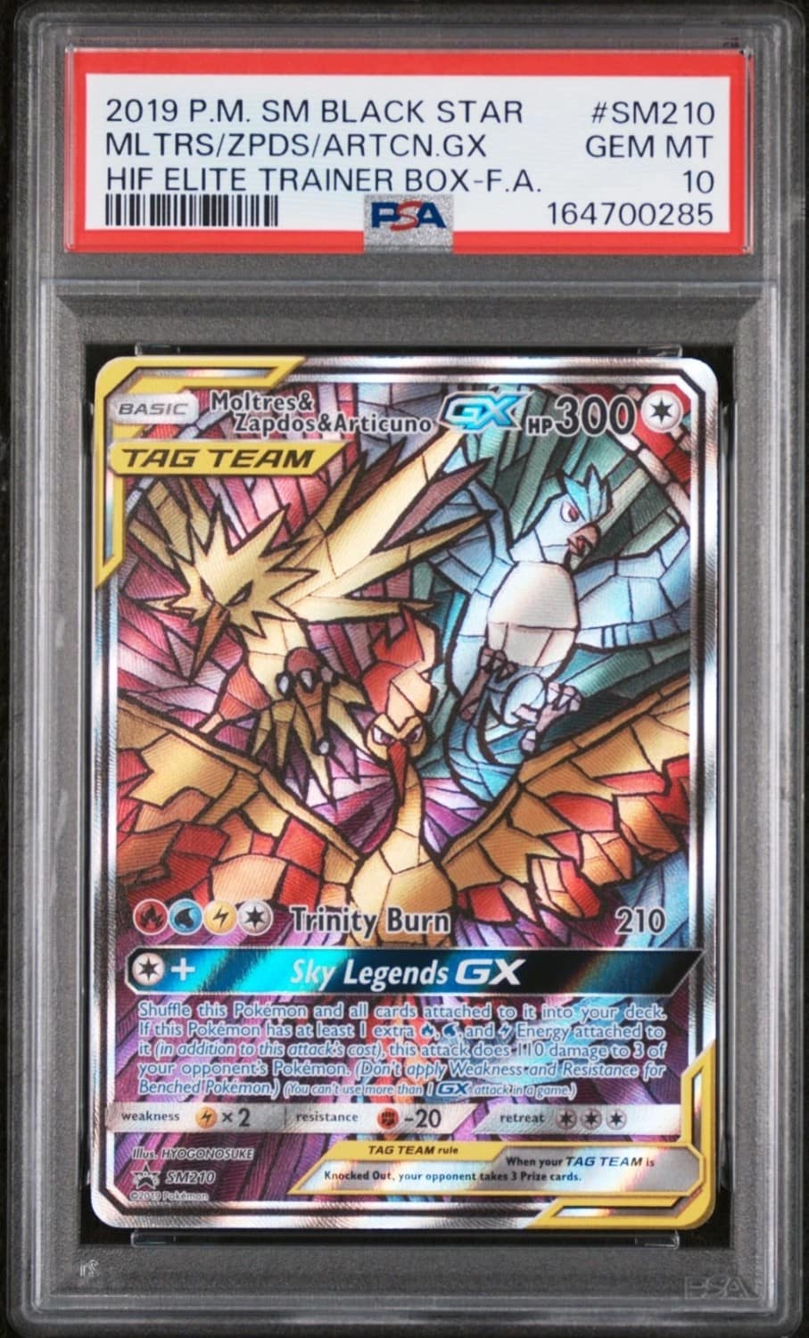 Moltres & Zapdos & Articuno Gx