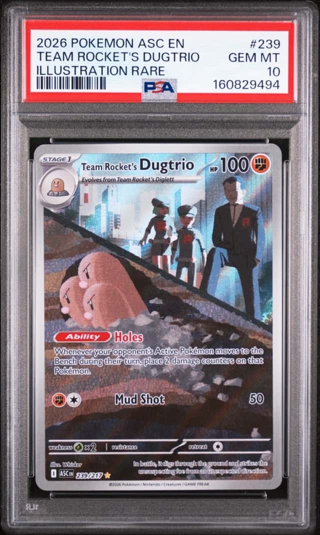 Team Rocket's Dugtrio