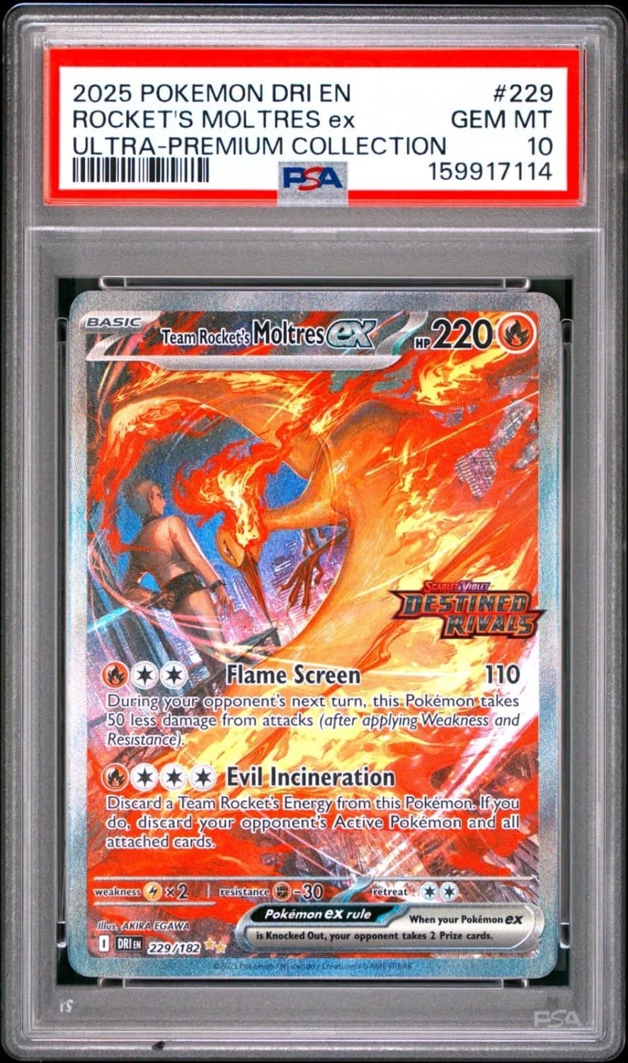 Rocket'S Moltres Ex