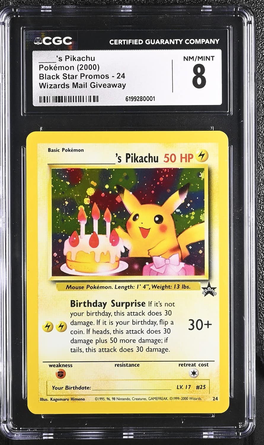 Birthday Pikachu