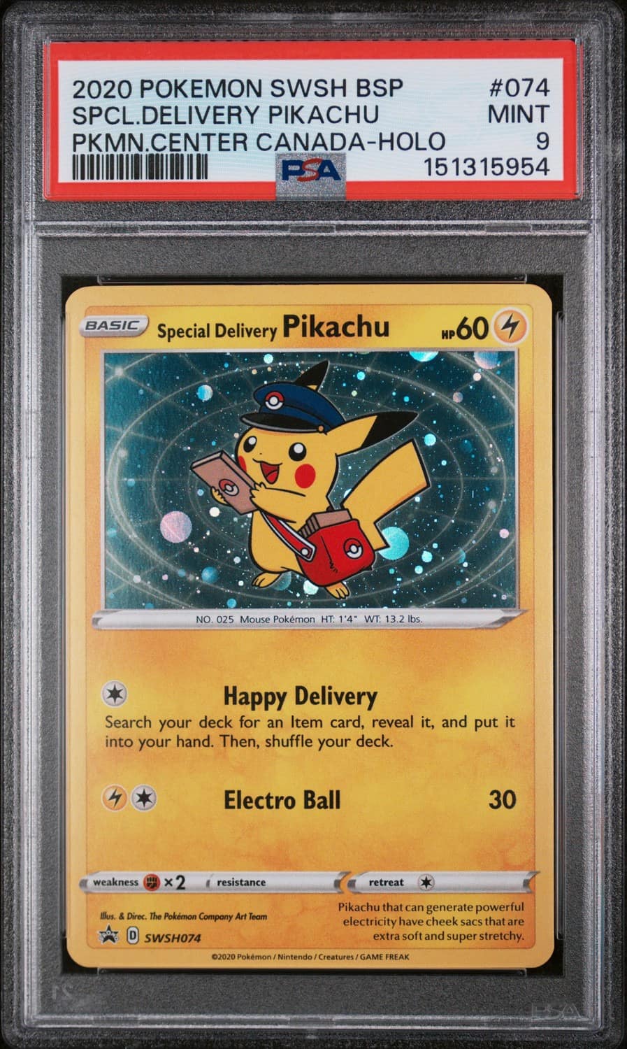 Special Delivery Pikachu