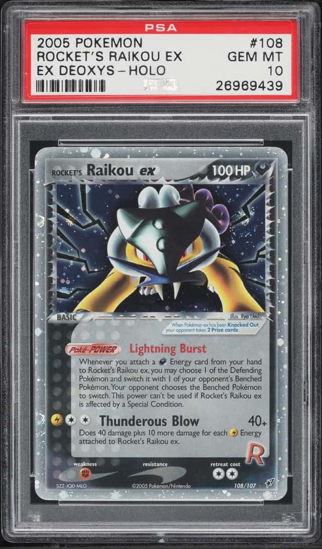 Rocket's Raikou ex