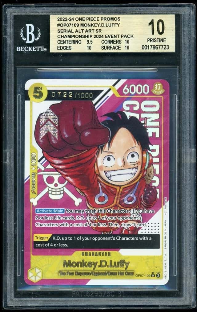 Monkey.D.Luffy SERIAL ALT ART SR/(Championship 2024 Event Pack)