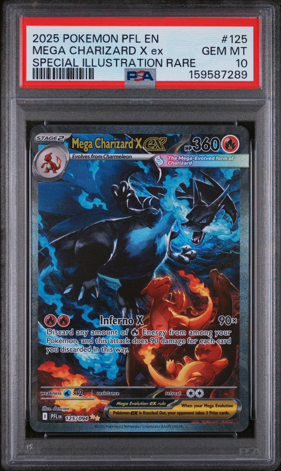 Mega Charizard X Ex