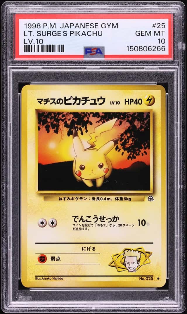 Lt. Surge's Pikachu