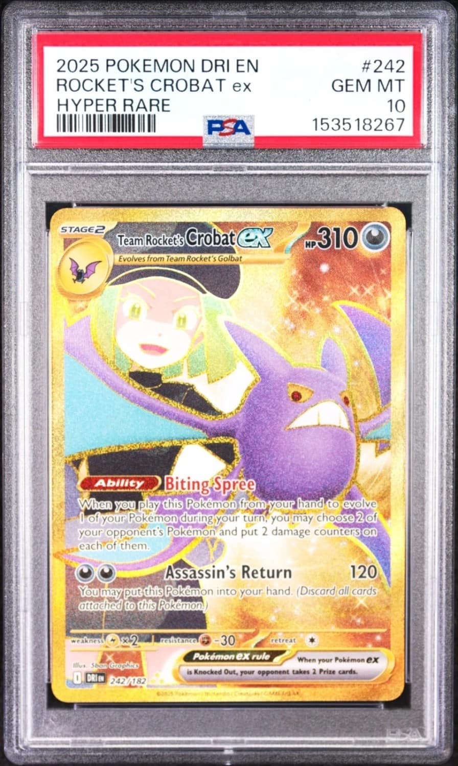 Rocket'S Crobat Ex