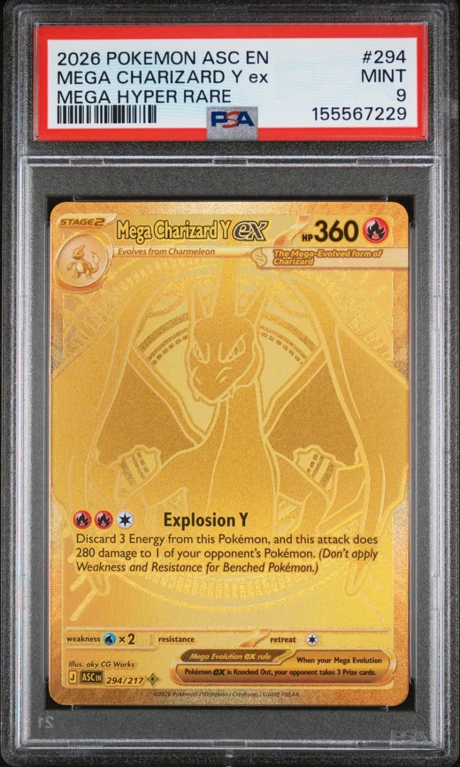 Mega Charizard Y Ex