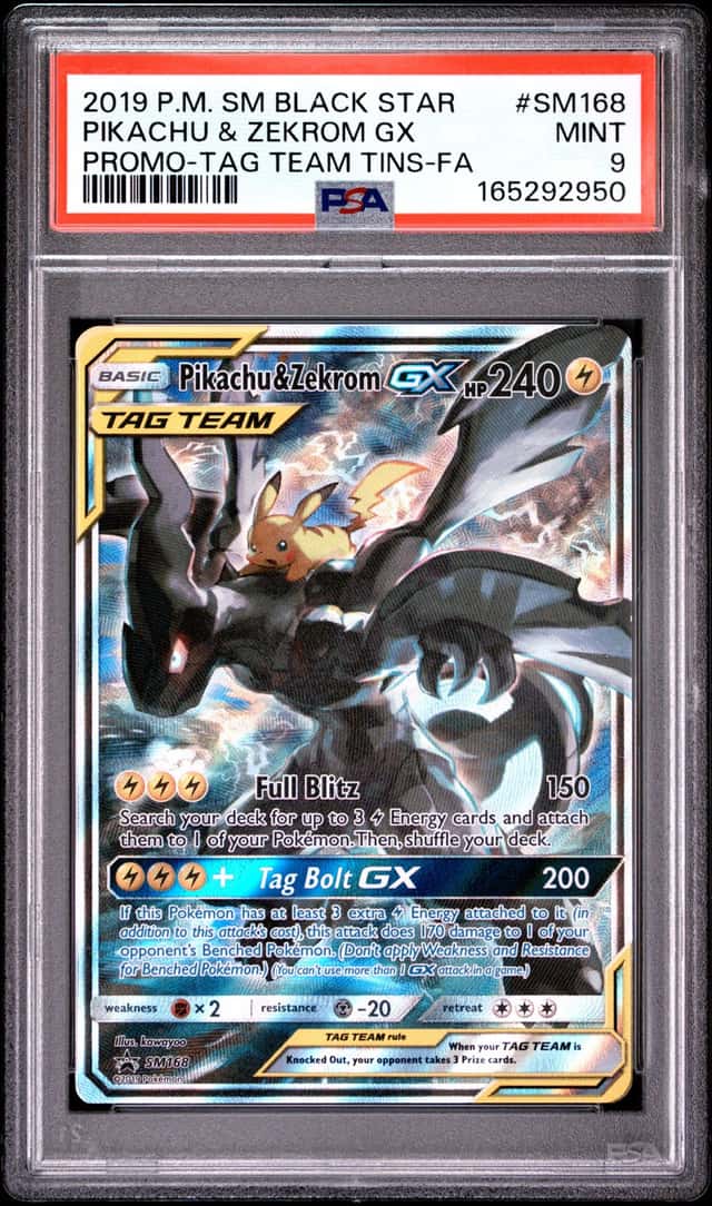 Pikachu & Zekrom GX