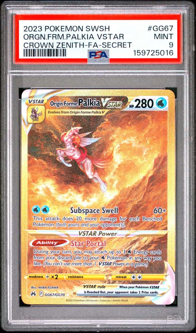 Origin Forme Palkia VSTAR