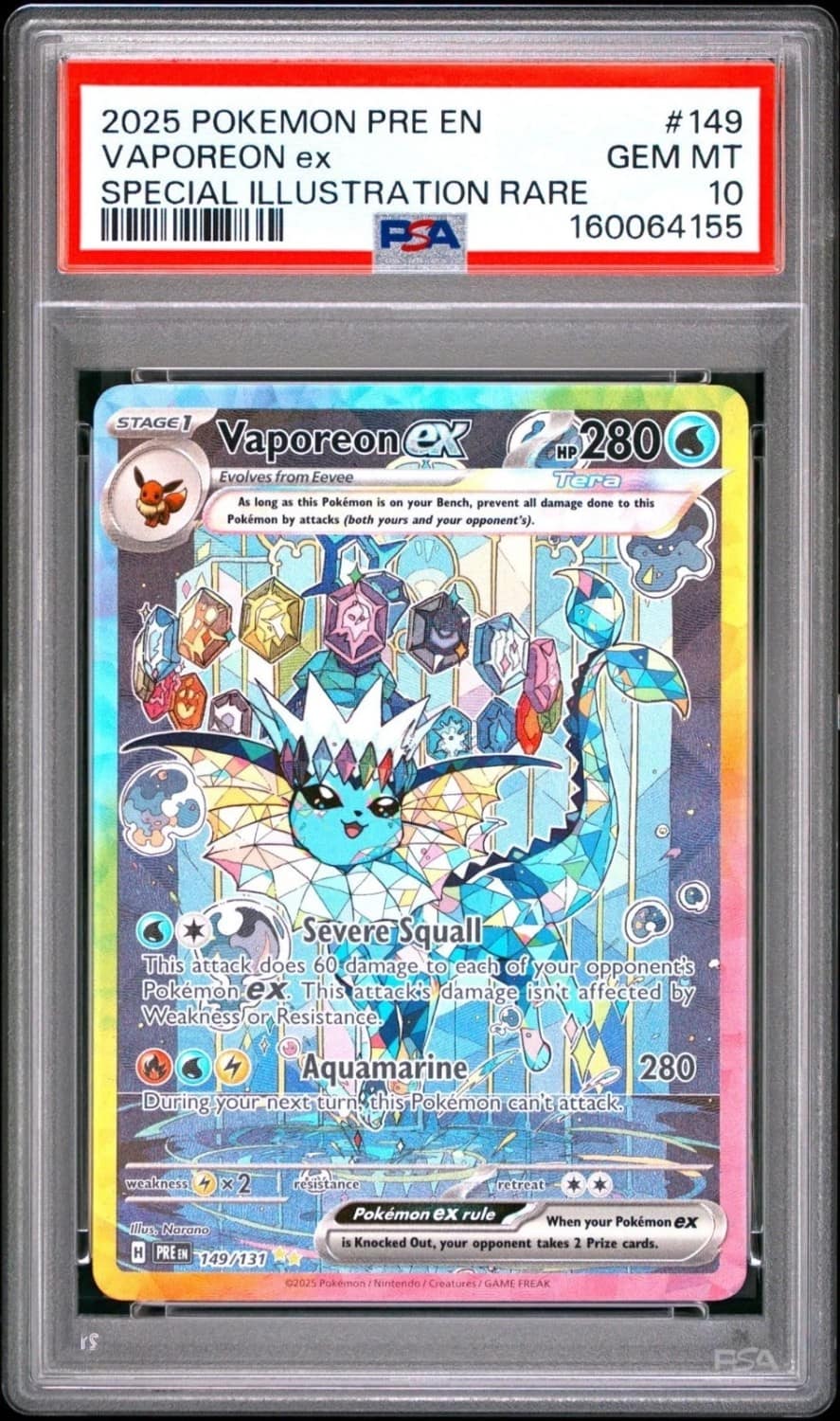 Vaporeon Ex