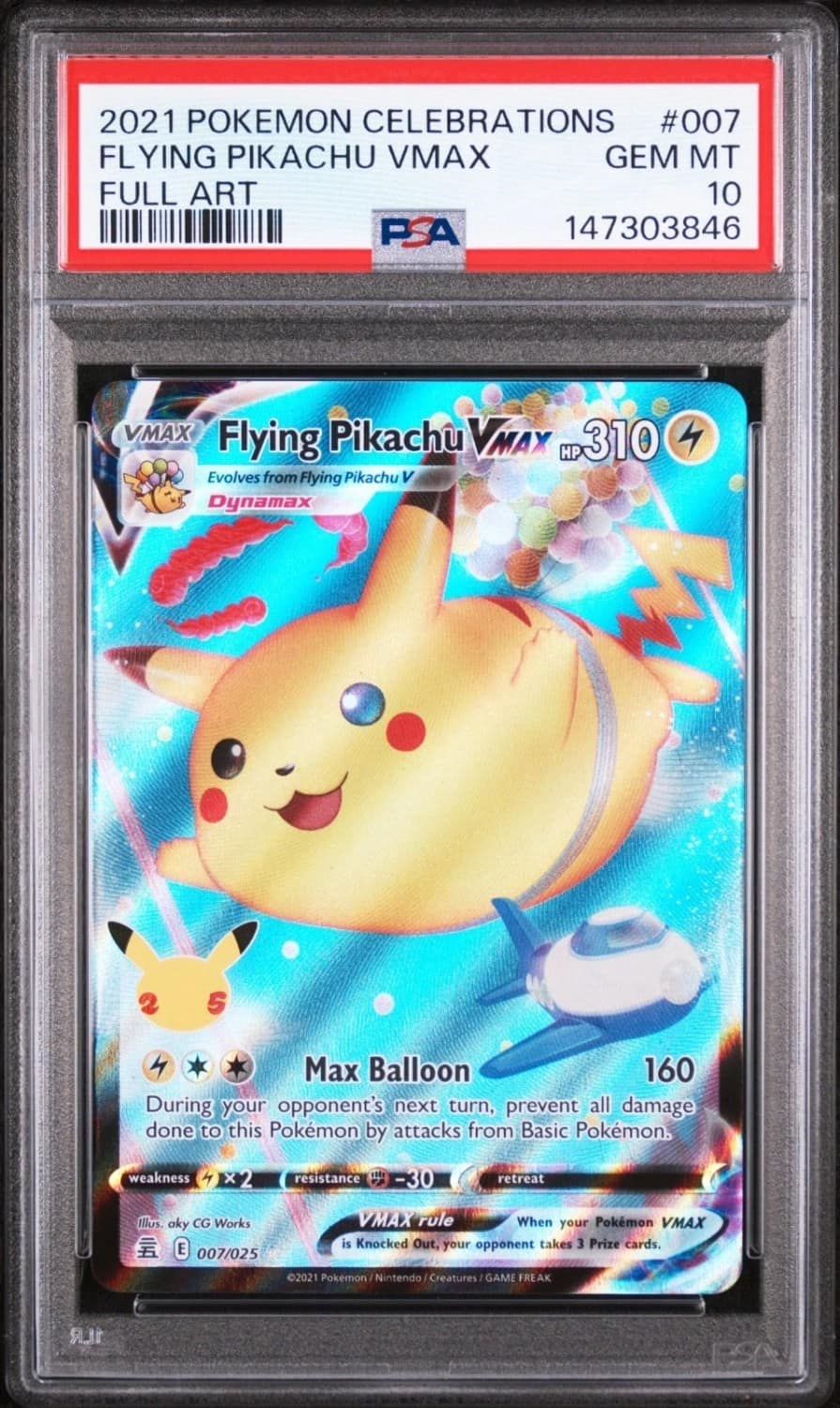 Flying Pikachu Vmax