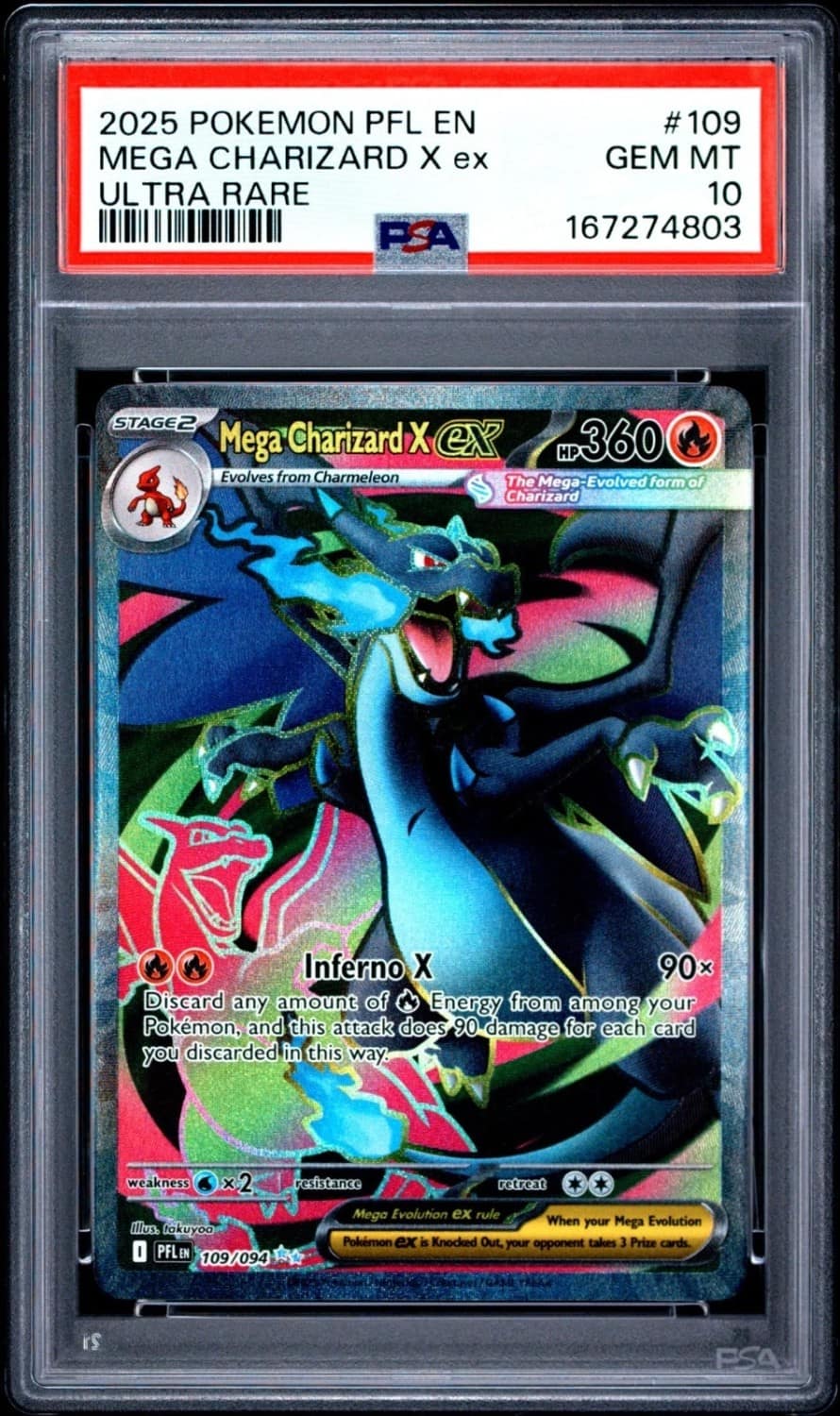 Mega Charizard X Ex