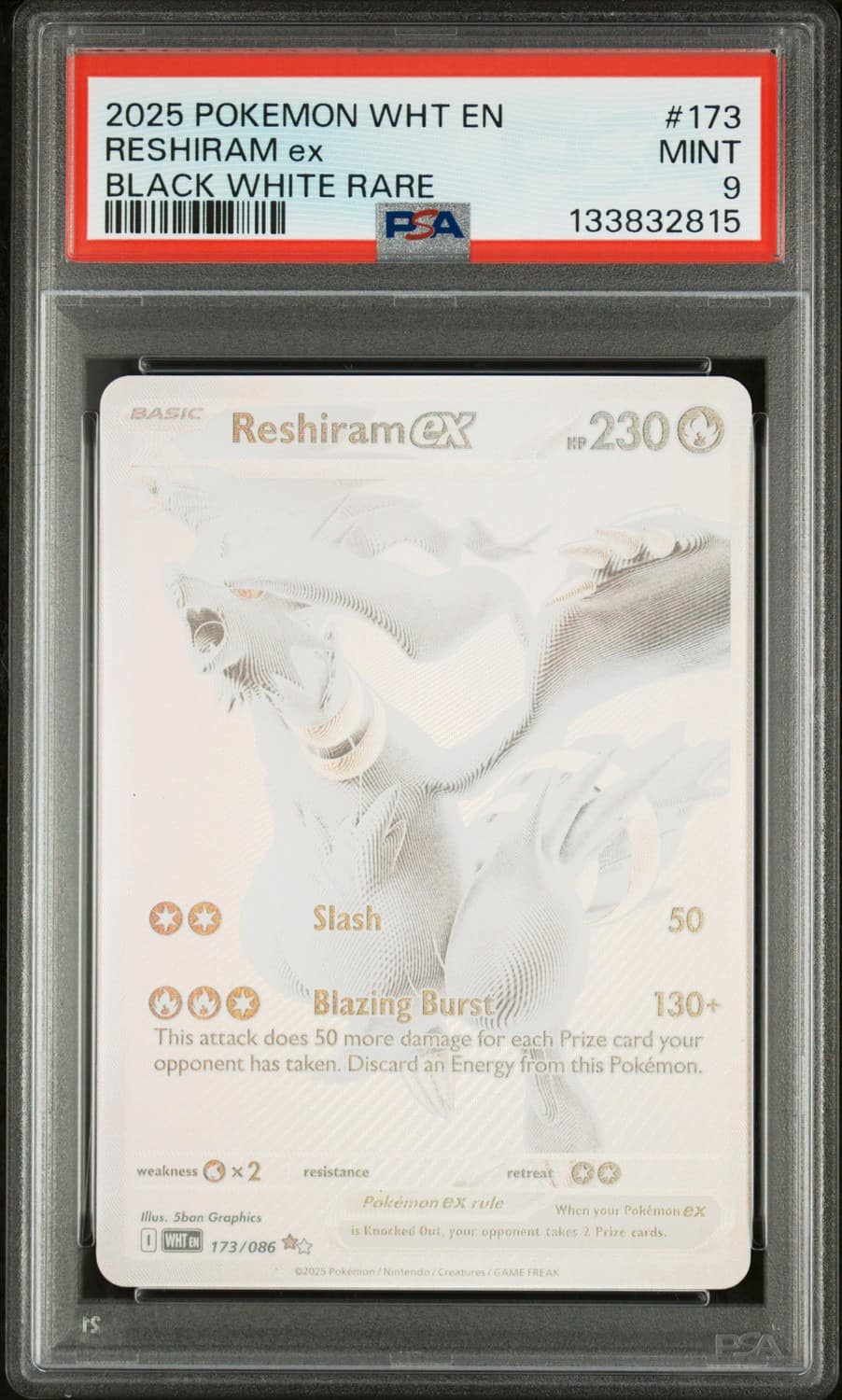 Reshiram Ex
