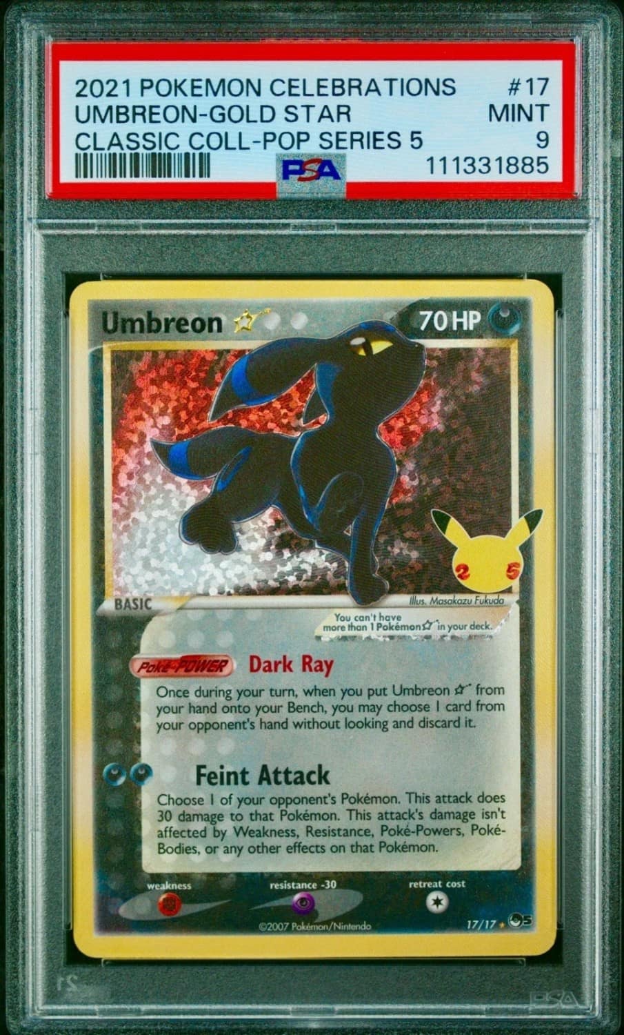 Umbreon-Gold Star