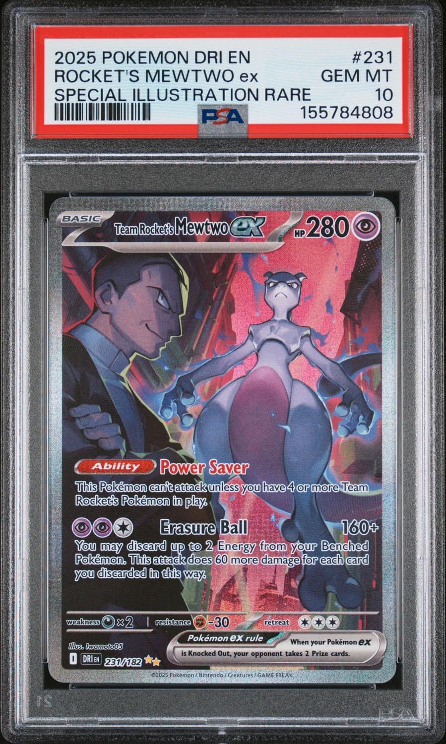 Rocket'S Mewtwo Ex