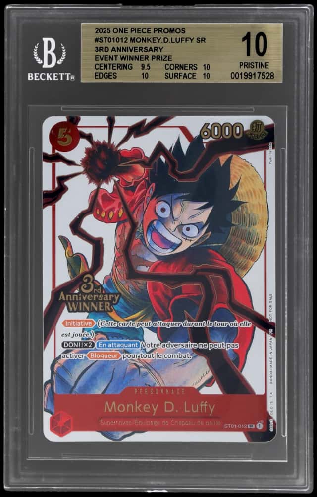 Monkey.D.Luffy SR/(3rd Anniversary Event Winner Prize)