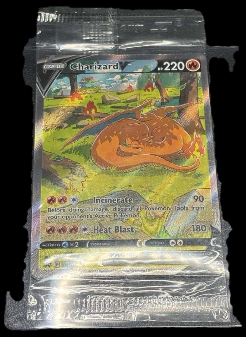 Promos Charizard V Swsh260 sealed promo card