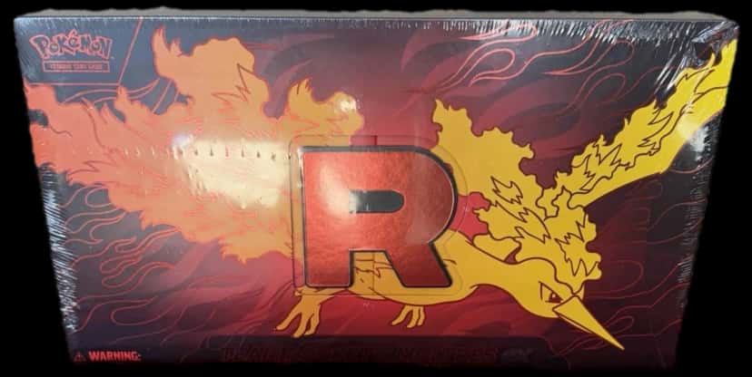 Team Rockets Moltres Special Collection collection box