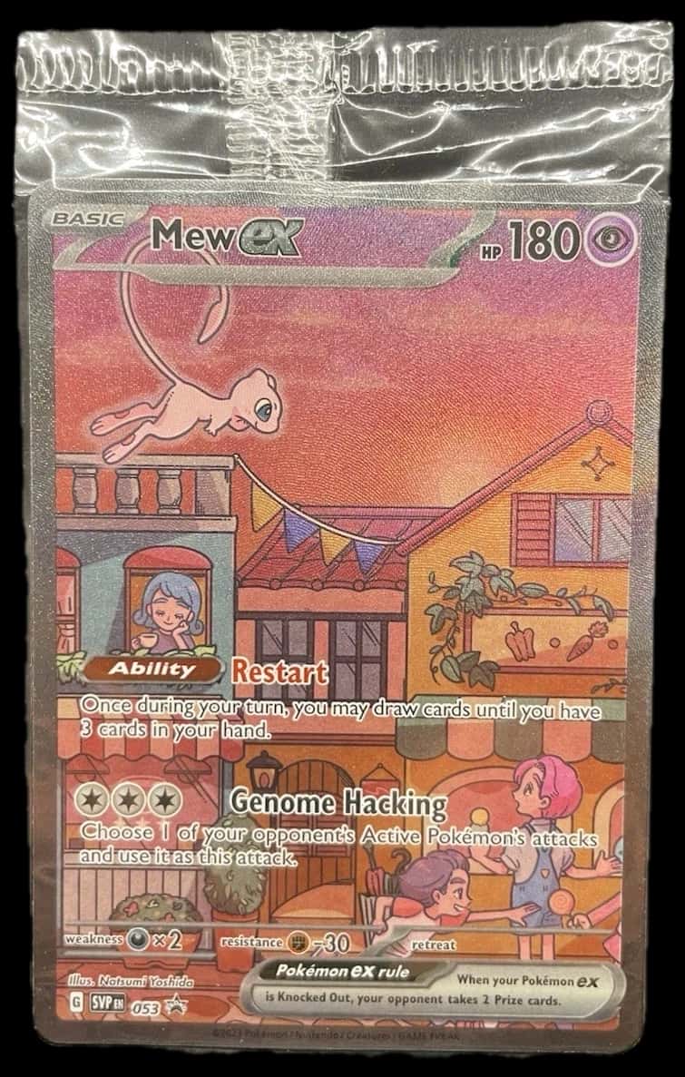 Scarlet & Violet 151 Mew 053 sealed promo card