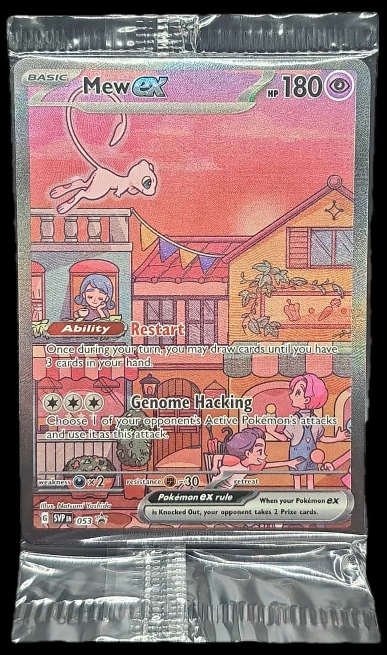 Scarlet & Violet 151 Mew sealed promo card