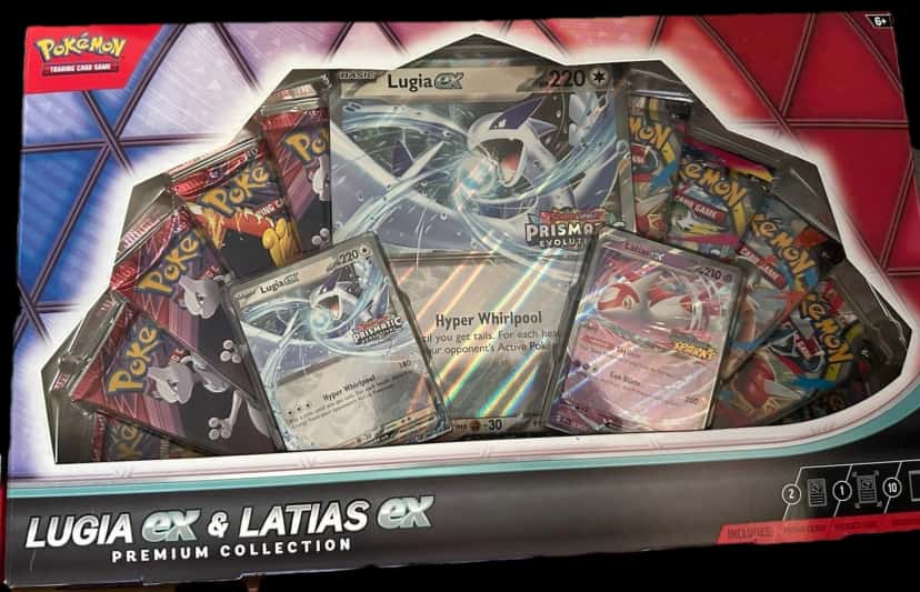 Destined Rivals Lugia & Latias Premium Collection collection box