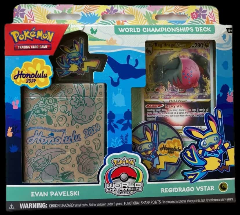 2024 World Championships Evan Pavelski World Championships Deck deck