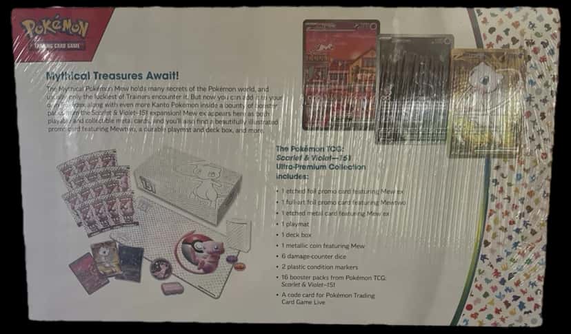 Scarlet & Violet151 Ultra Premium Collection collection box