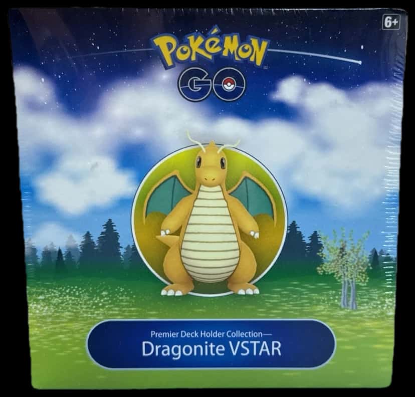 Pokemon Go Premier Deck Holder Collectiondragonite collection box