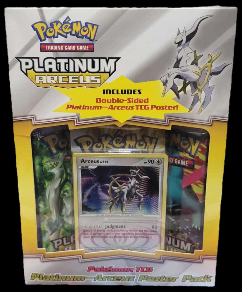Platinumarceus Poster Pack collection box