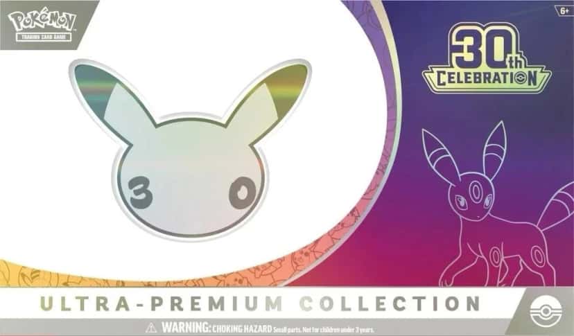 30Th Anniversary Celebrations Umbreon Ultra Premium Collection collection box
