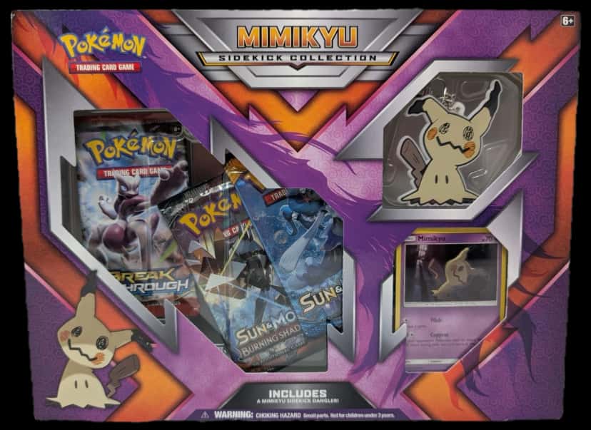 Sun & Moon Mimikyu Sidekick Collection collection box