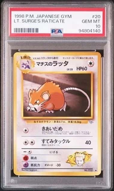 Lt. Surge's Raticate