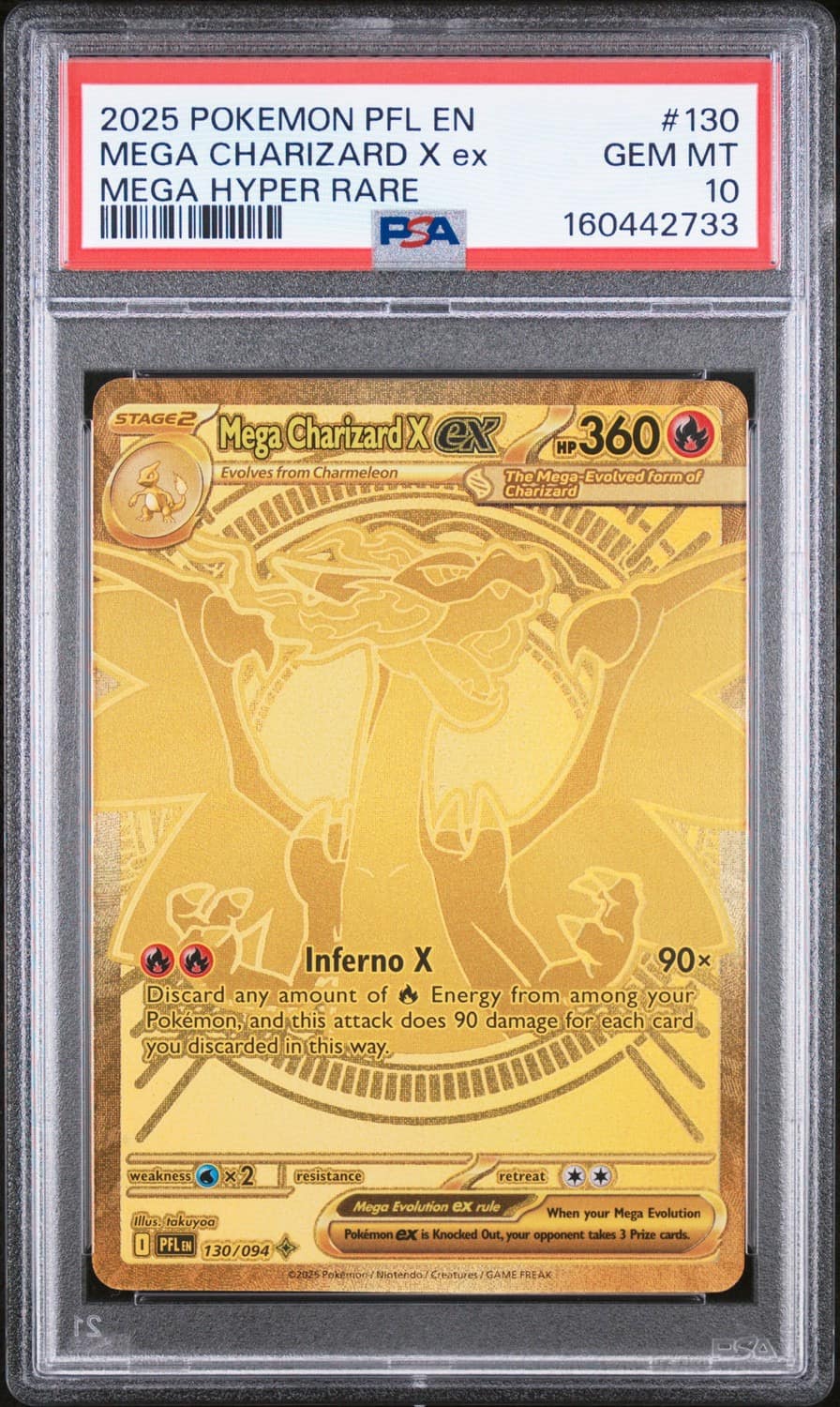 Mega Charizard X Ex