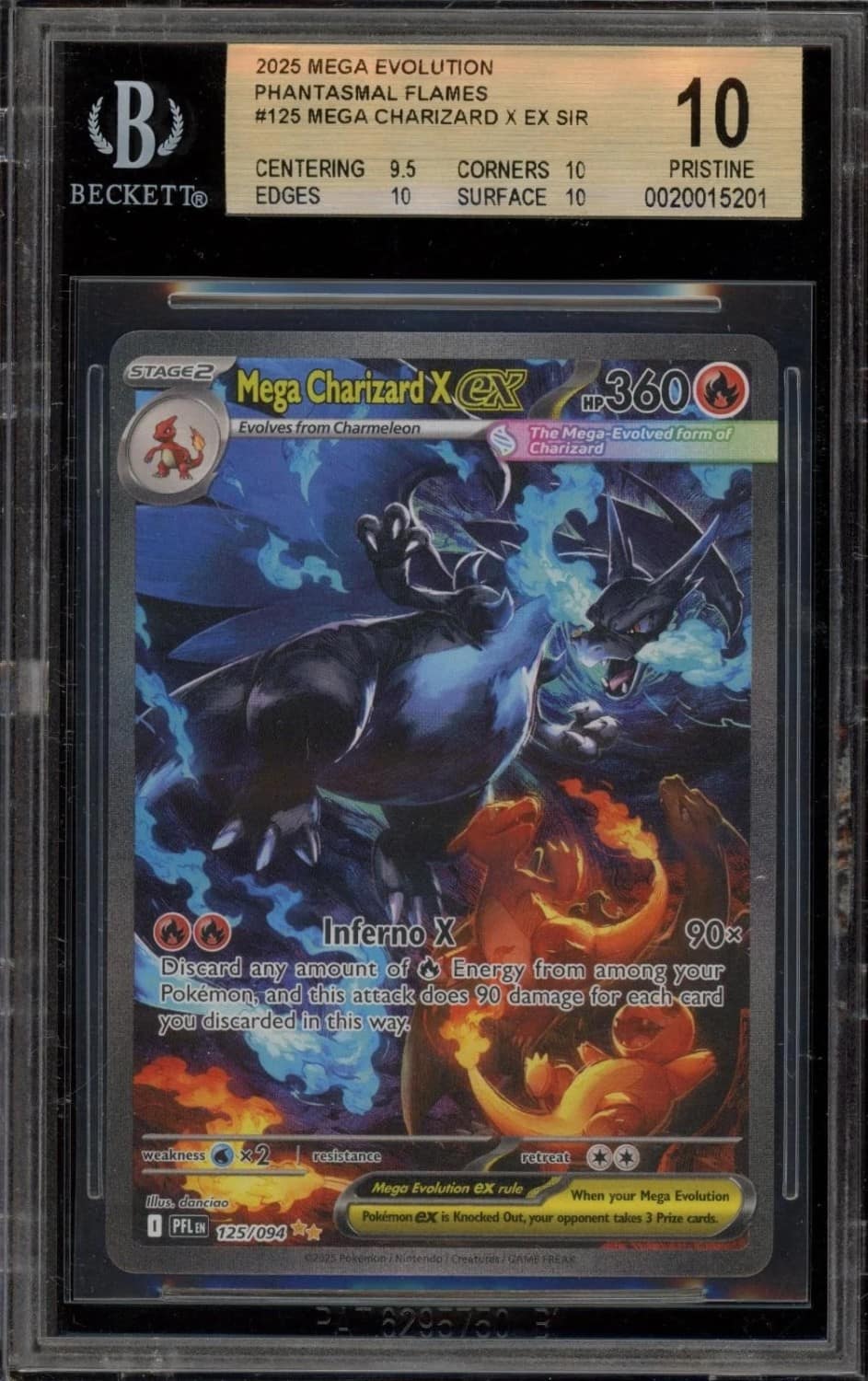 Mega Charizard X Ex