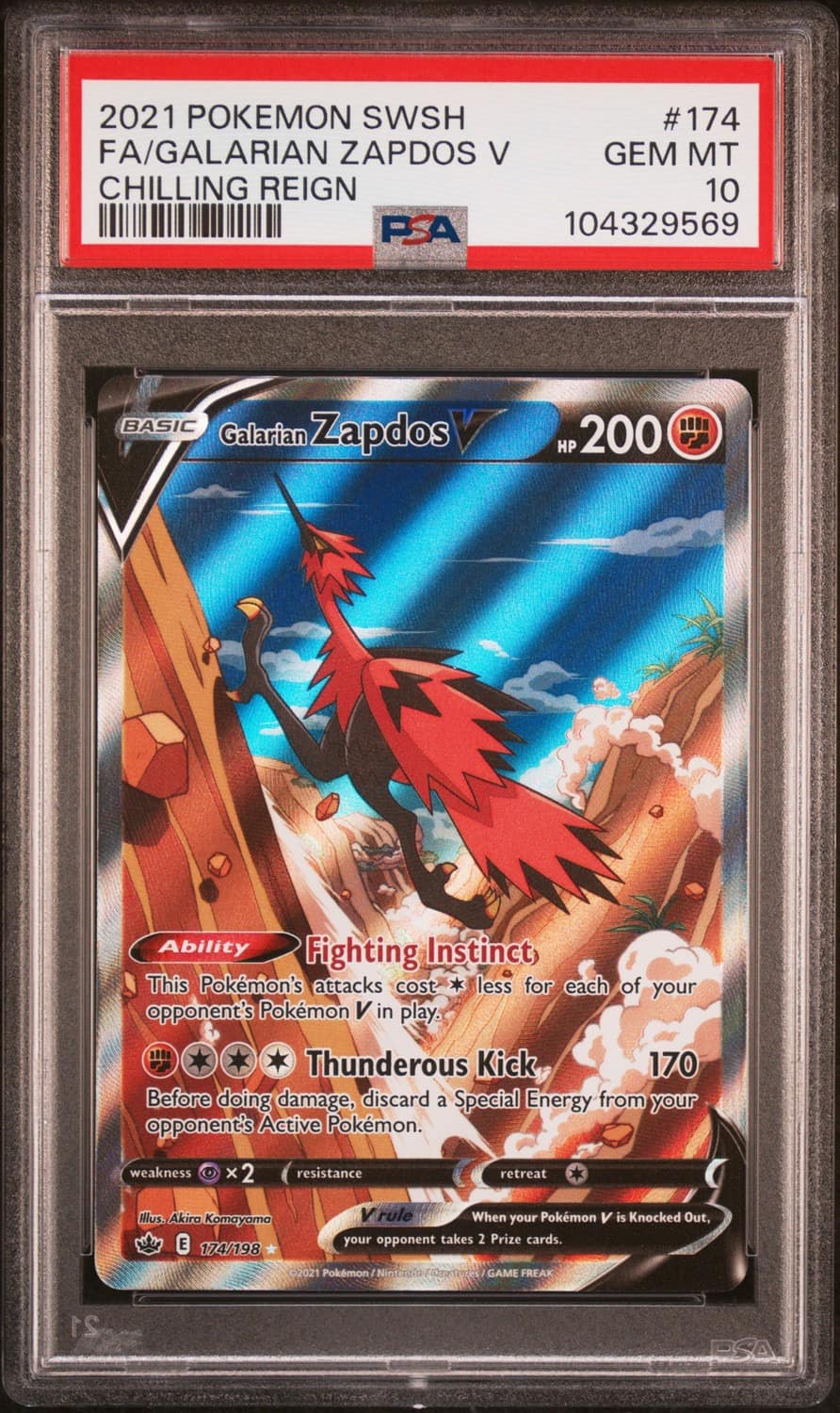 Galarian Zapdos V
