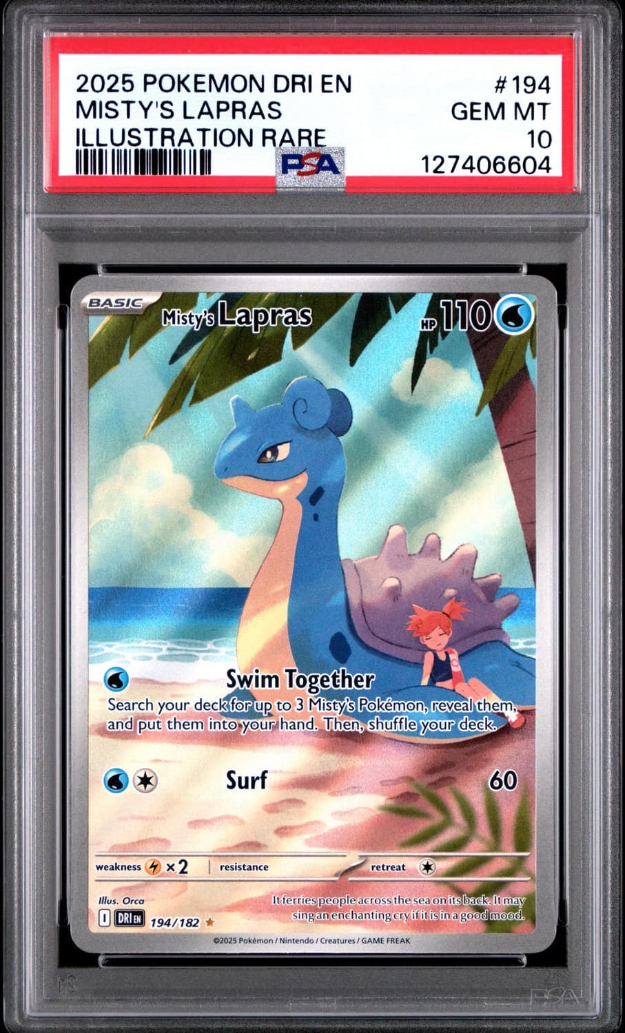 Misty'S Lapras