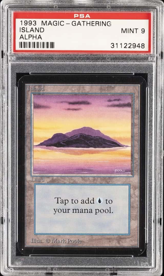 Island (Orange/Yellow Sky)