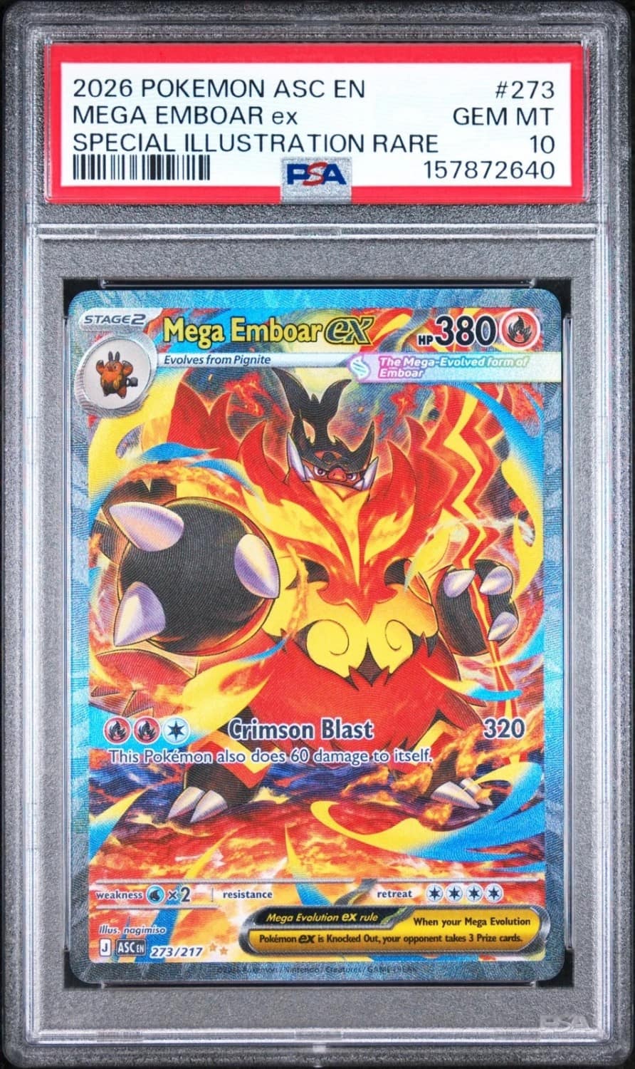 Mega Emboar Ex