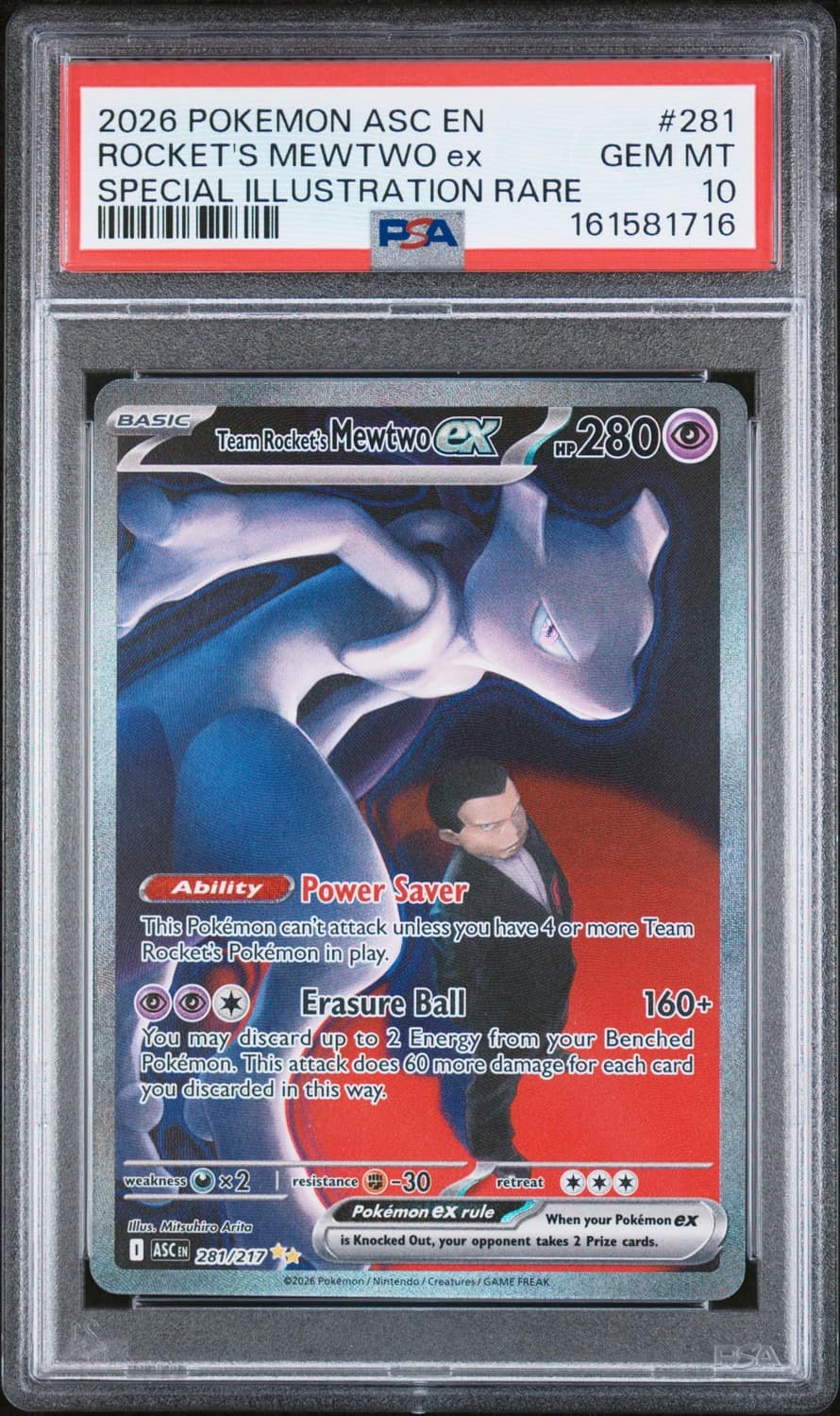 Rocket'S Mewtwo Ex