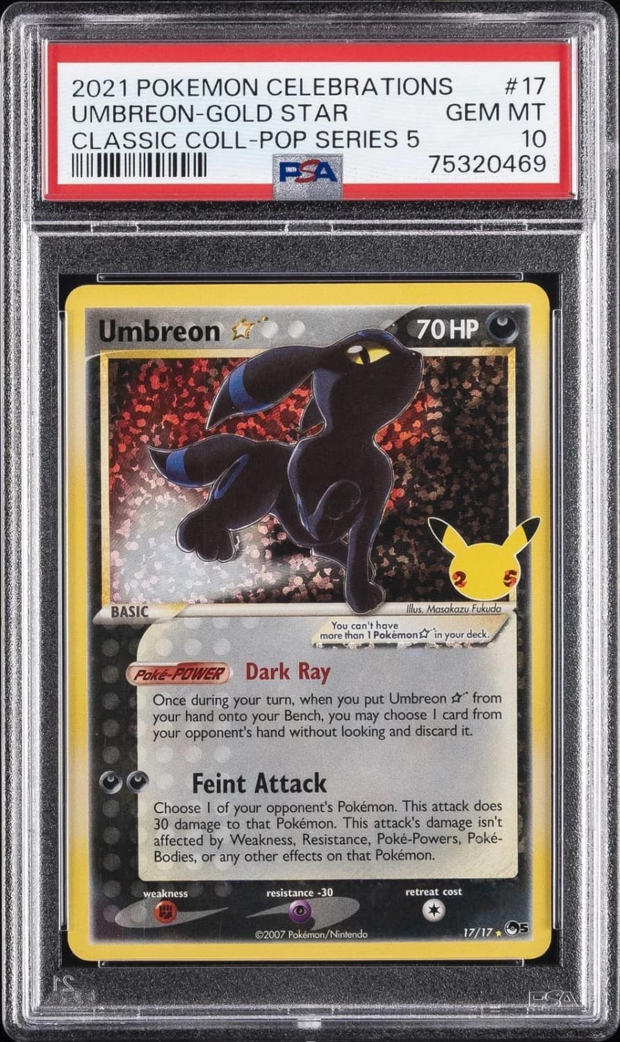 Umbreon-Gold Star