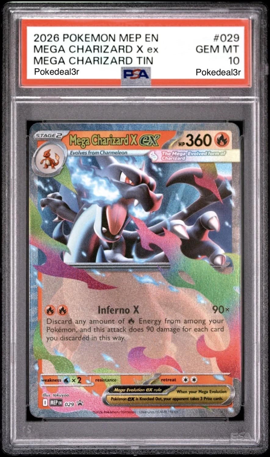 Mega Charizard X Ex