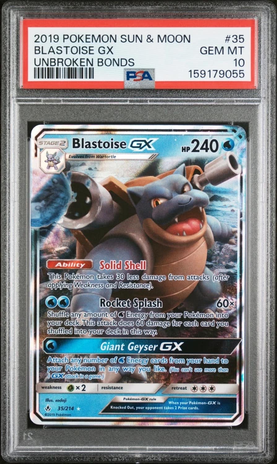 Blastoise Gx