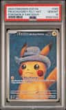 Pikachu/grey Felt Hat