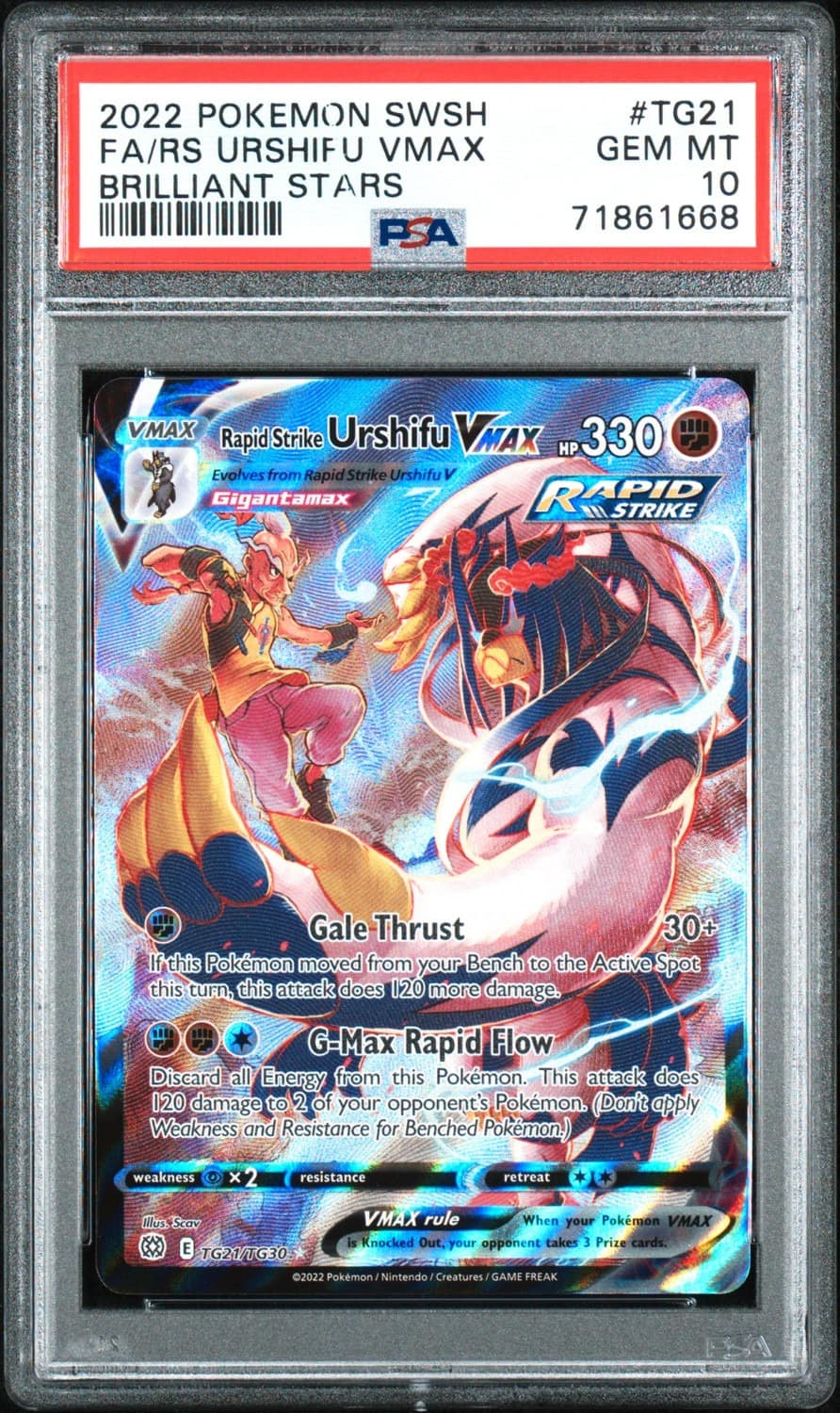 Rapid Strike Urshifu Vmax