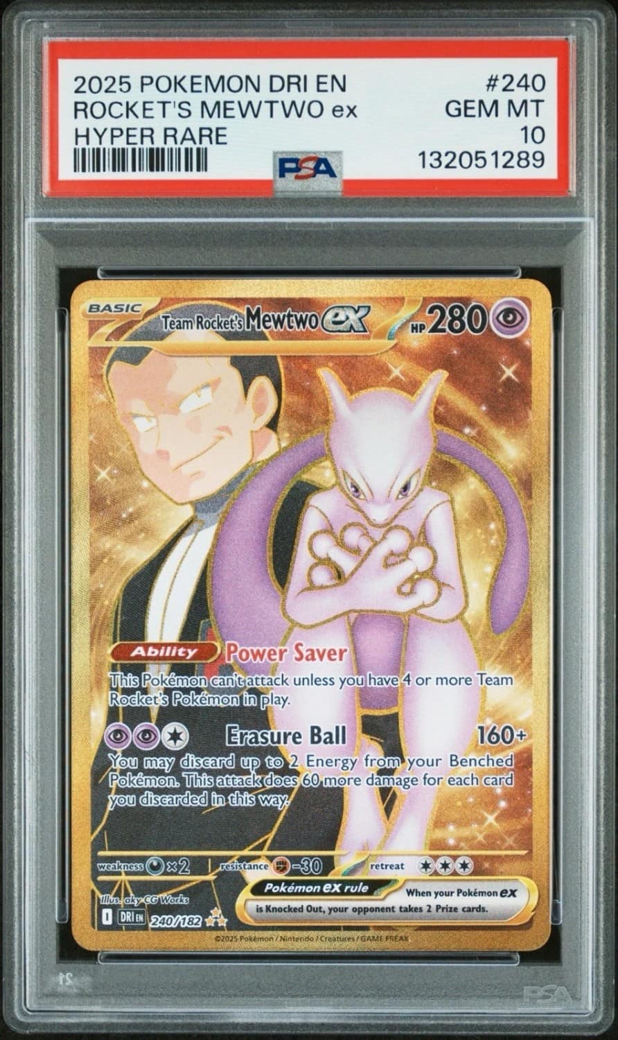 Rocket'S Mewtwo Ex