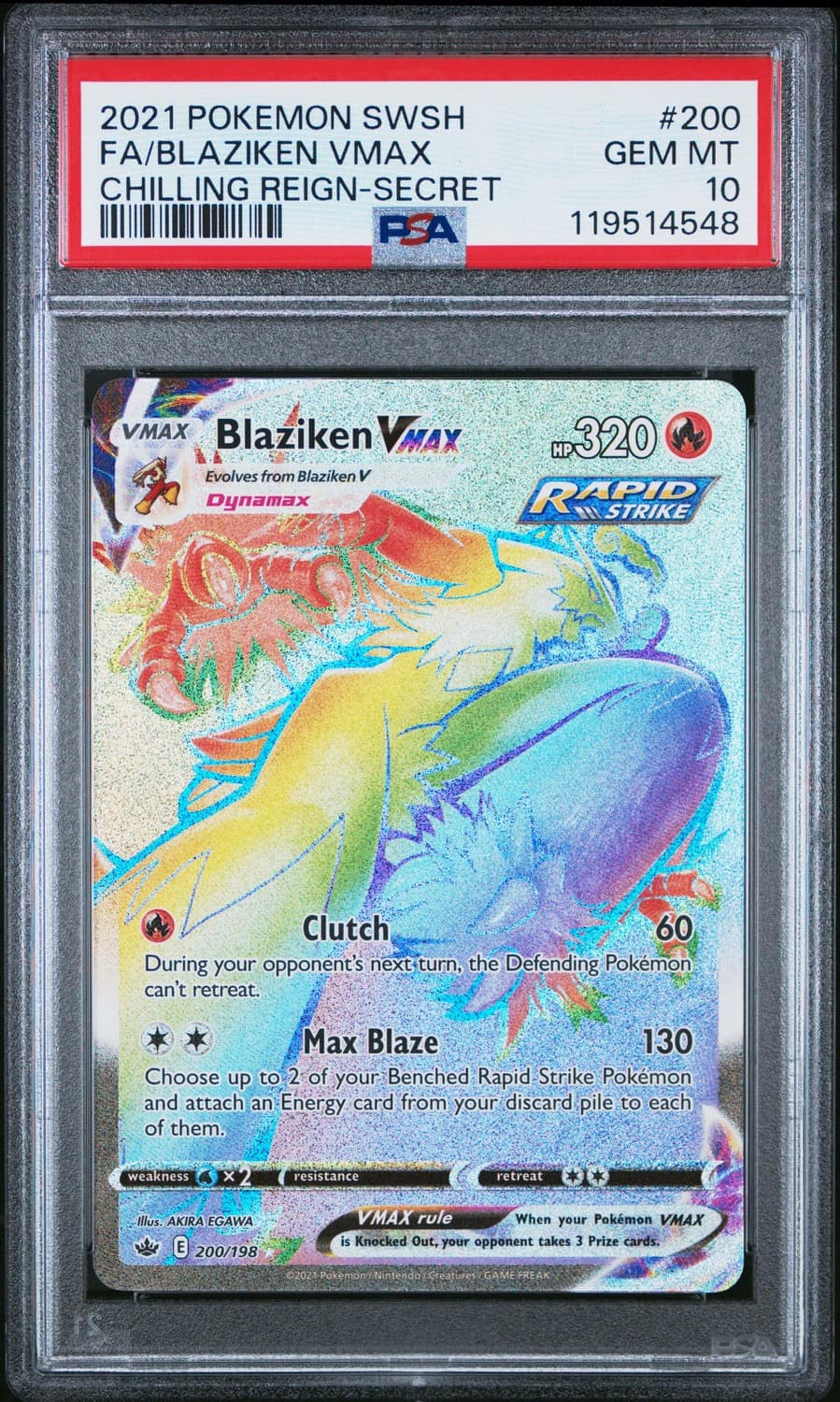 Blaziken Vmax
