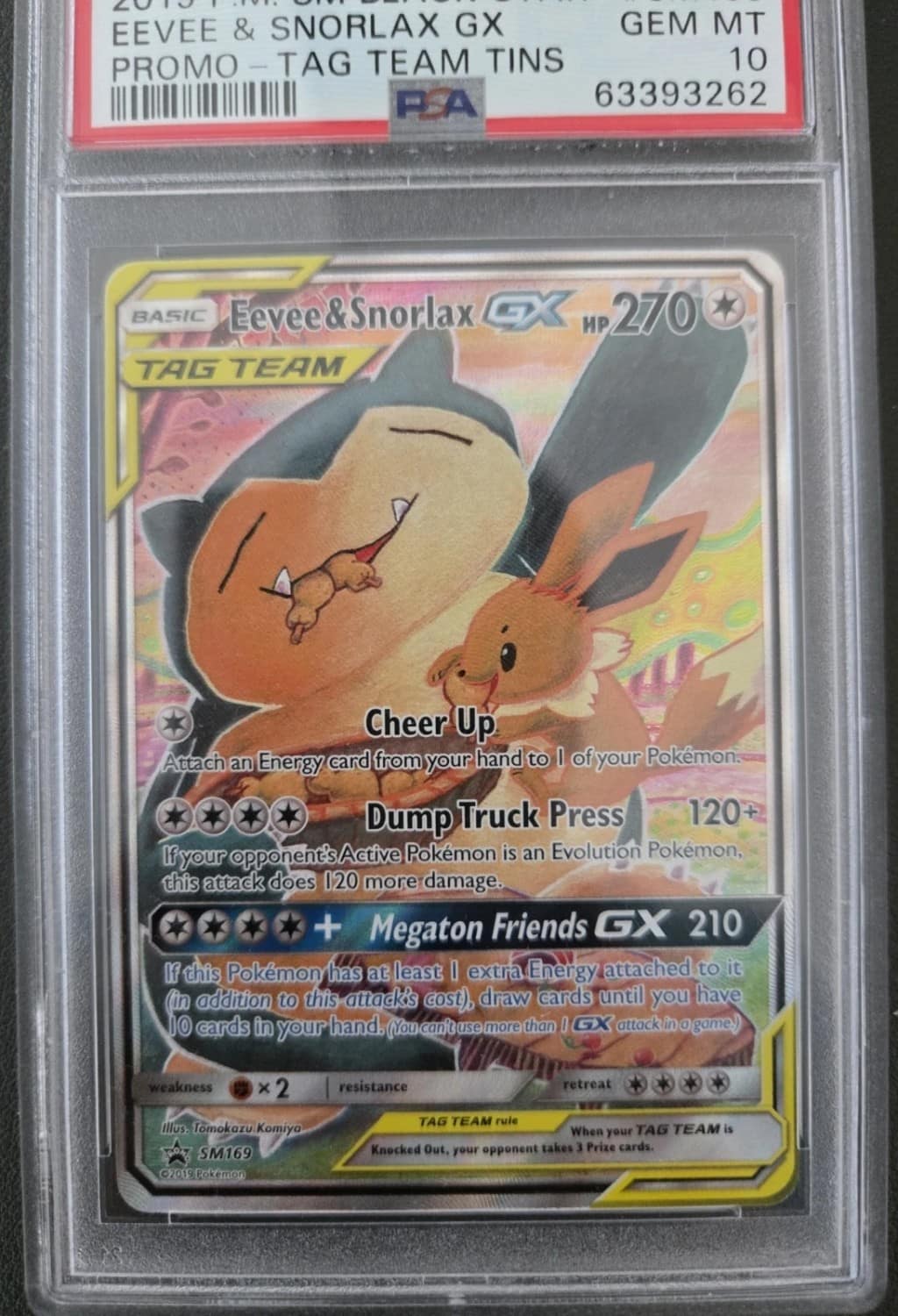 Eevee & Snorlax Gx