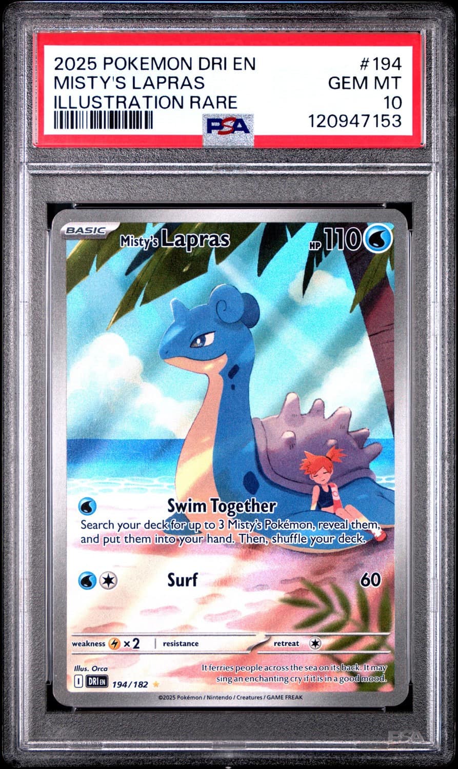 Misty'S Lapras