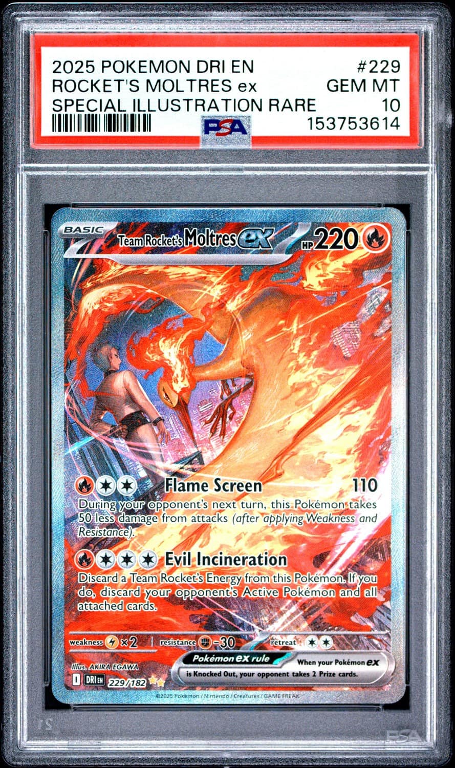 Rocket'S Moltres Ex